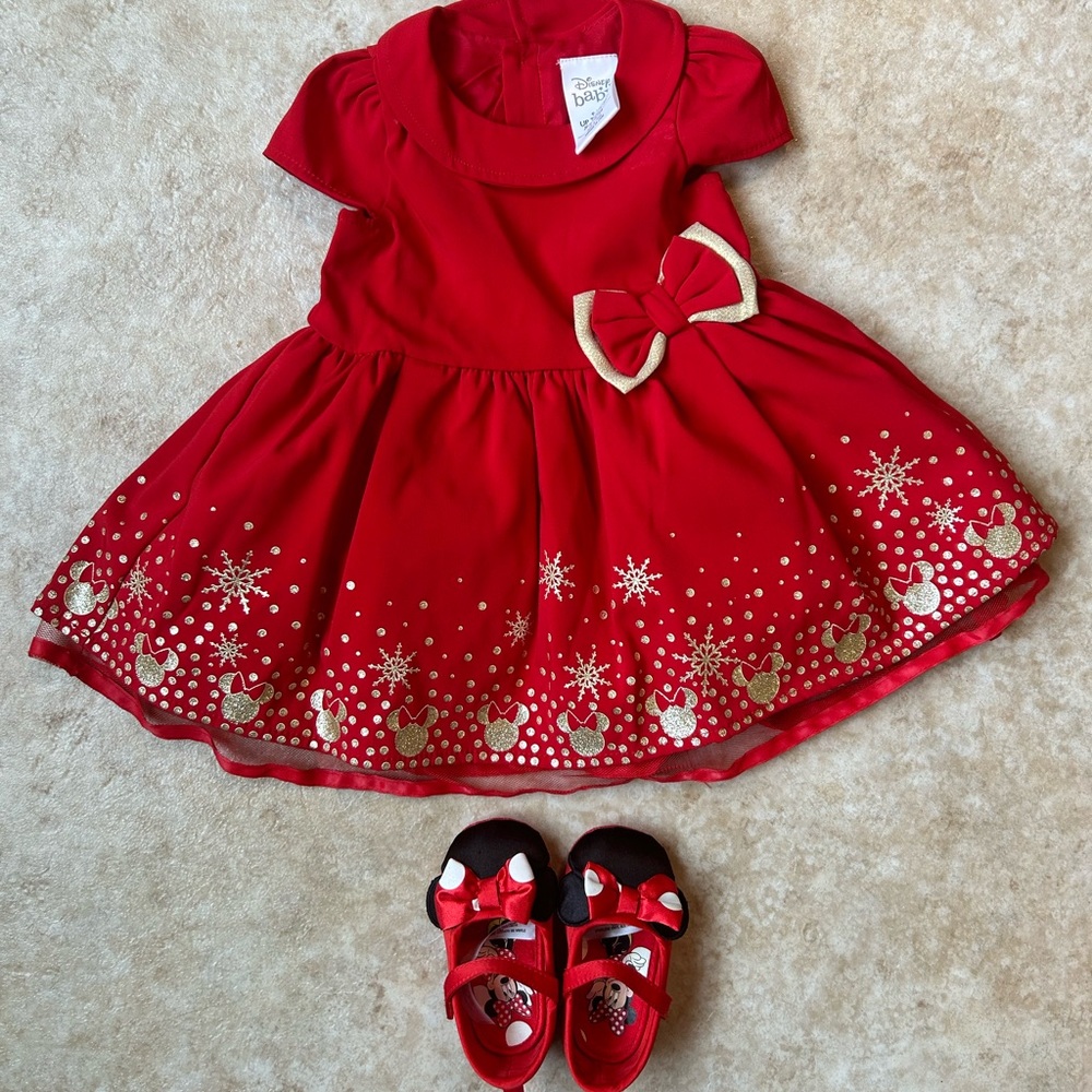 Disney Minnie Mouse Holiday Dress